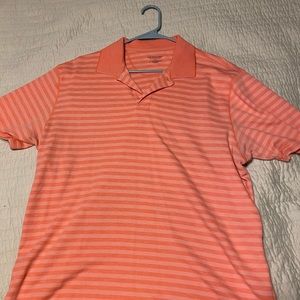 Men’s polo. Large. Pink. Roundtree & Yorke